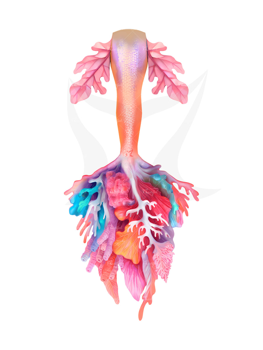 Mertiful Topical Splash Mermaid Tail No.9