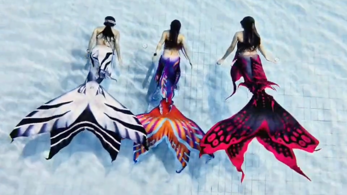 Mertiful Topical Splash Mermaid Tail No.10