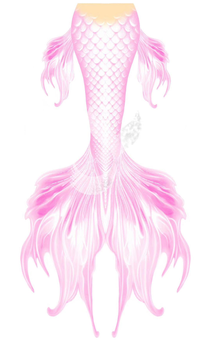 JIYASI Peacock Fairy Mermaid Tail