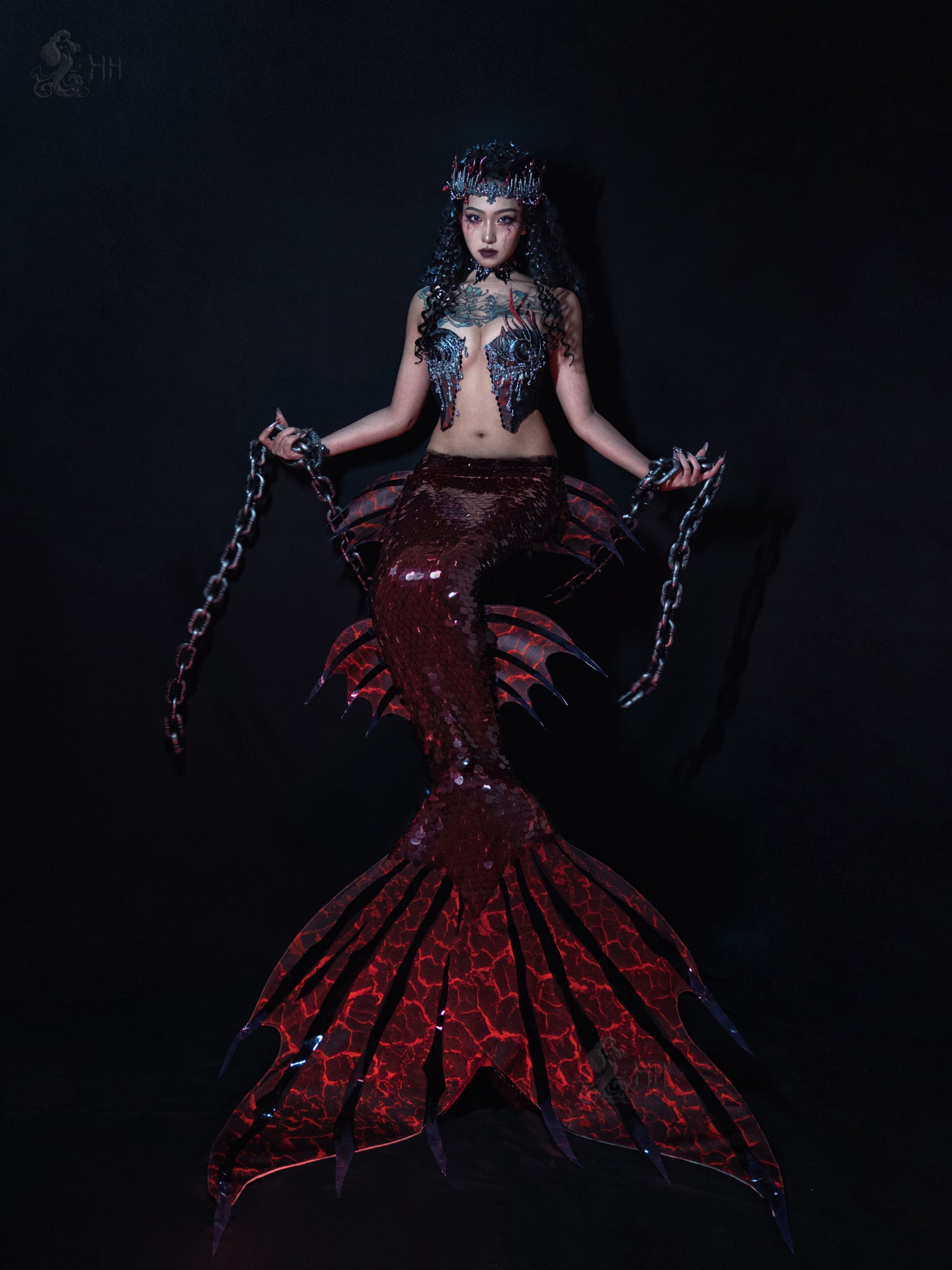 HH Seven Deadly Sins-Wrath Mermaid Tail Set