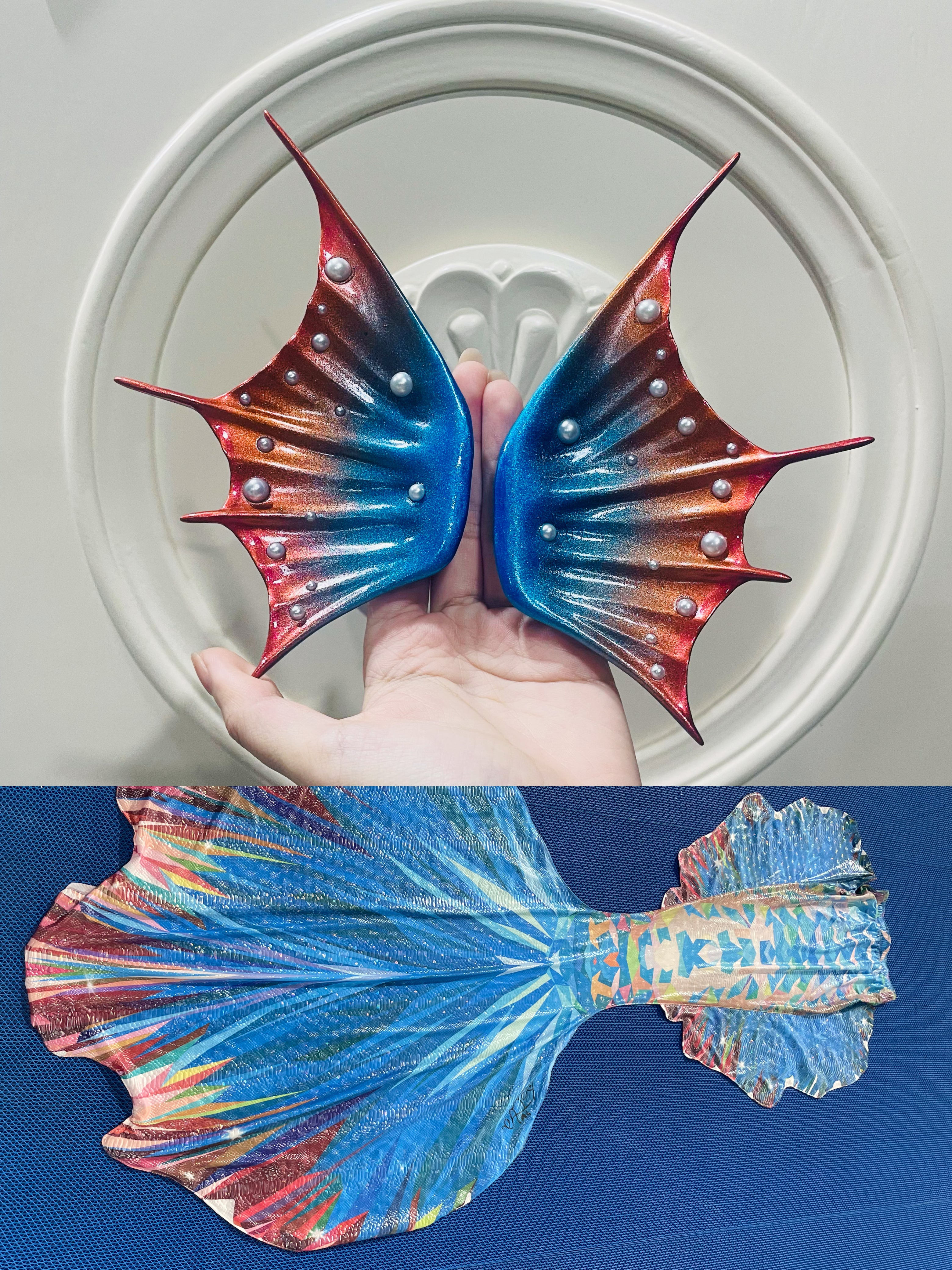 Customized Resin Mermaid Ears