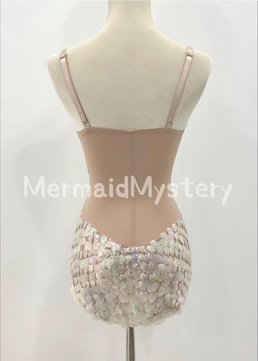 Hand-Sewn Scale Swimsuit