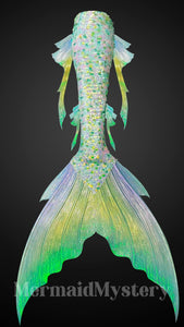 Mermaid Mystery Sequins Hybrid Silicone Mermaid Tail