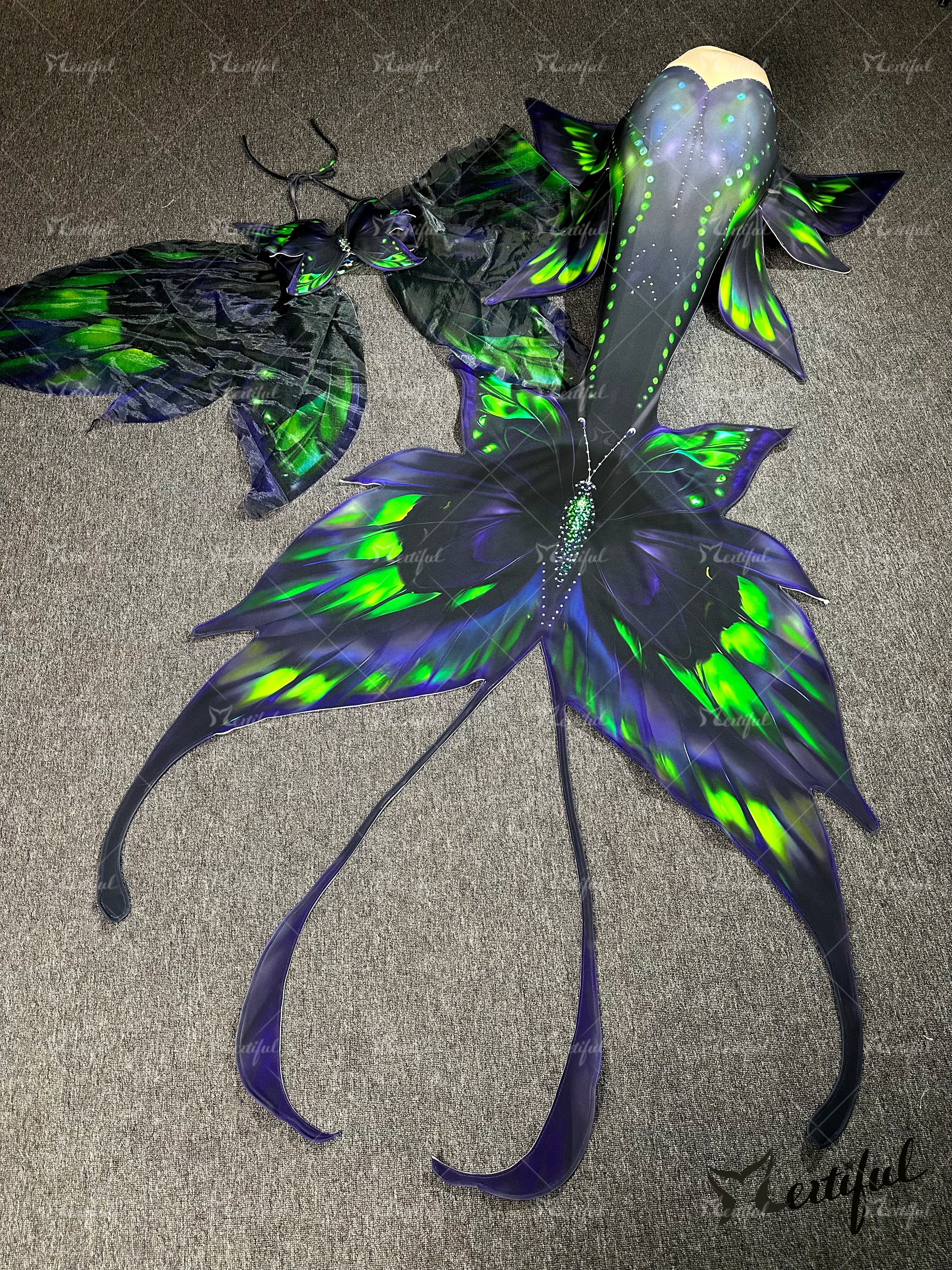 Mertiful Butterfly Dream Mermaid Tail