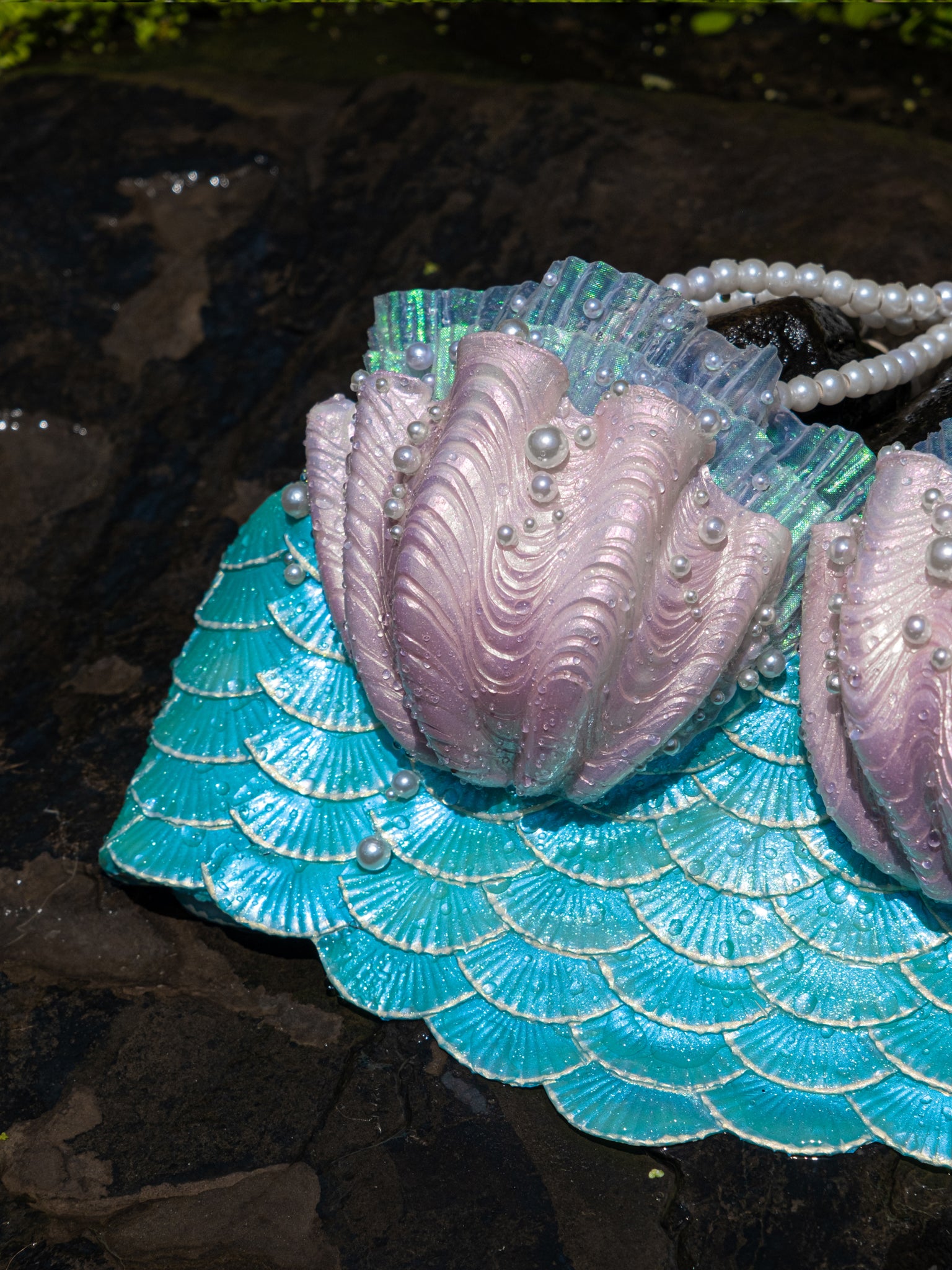 Customized Silicone Mermaid Top