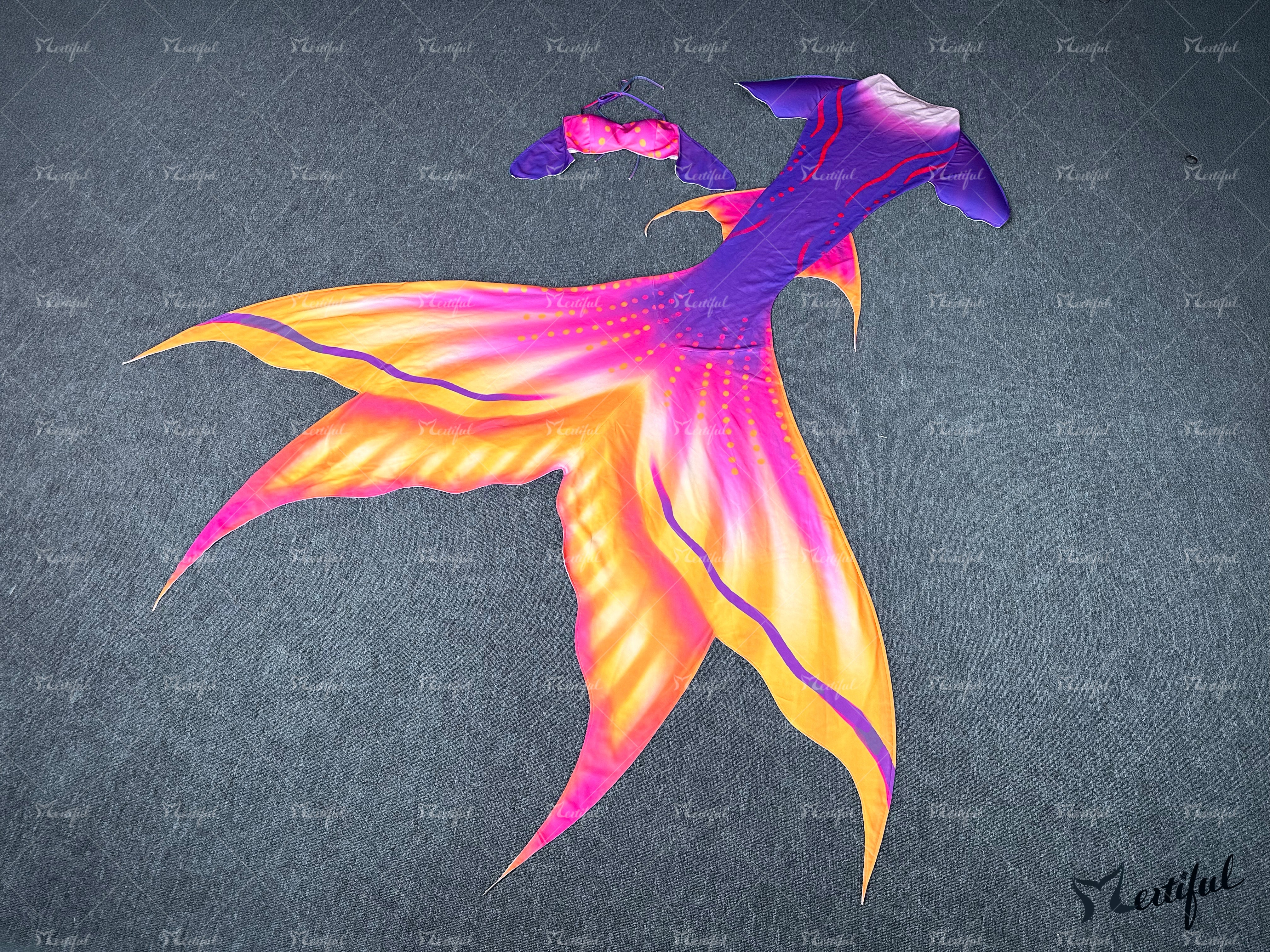Mertiful Topical Splash Mermaid Tail No.16