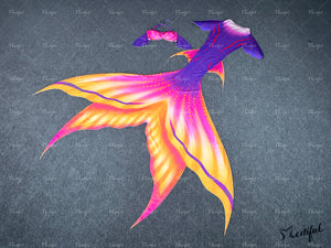 Mertiful Topical Splash Mermaid Tail No.16