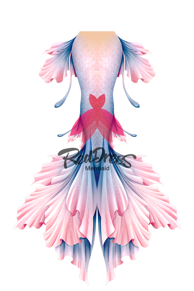 Reddress Mermaid Tail #17