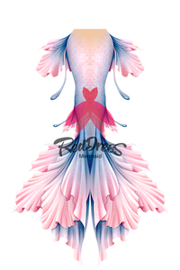 Reddress Mermaid Tail #17