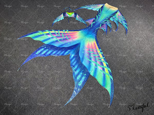 Mertiful Topical Splash Mermaid Tail No.1