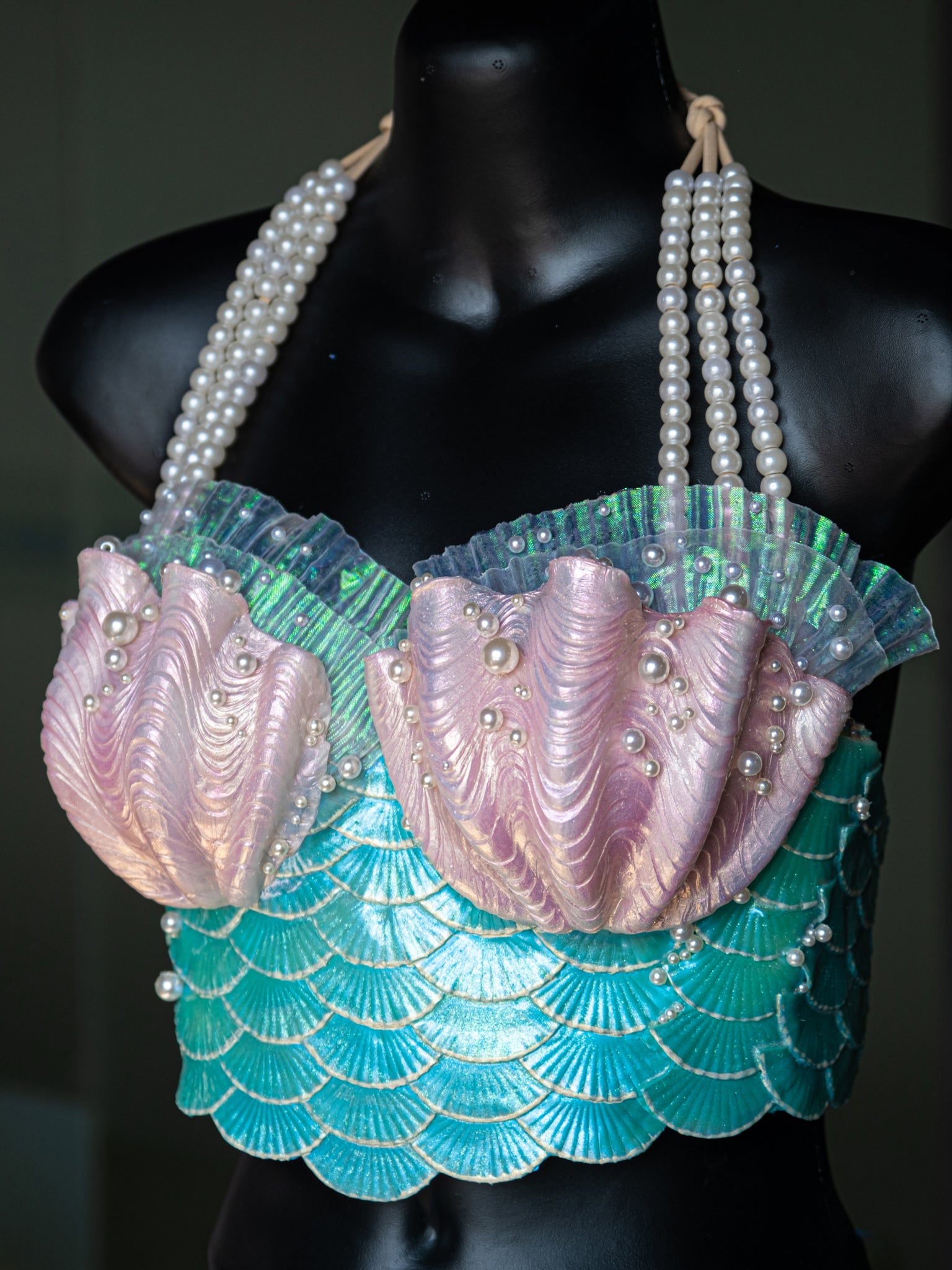 Customized Silicone Mermaid Top
