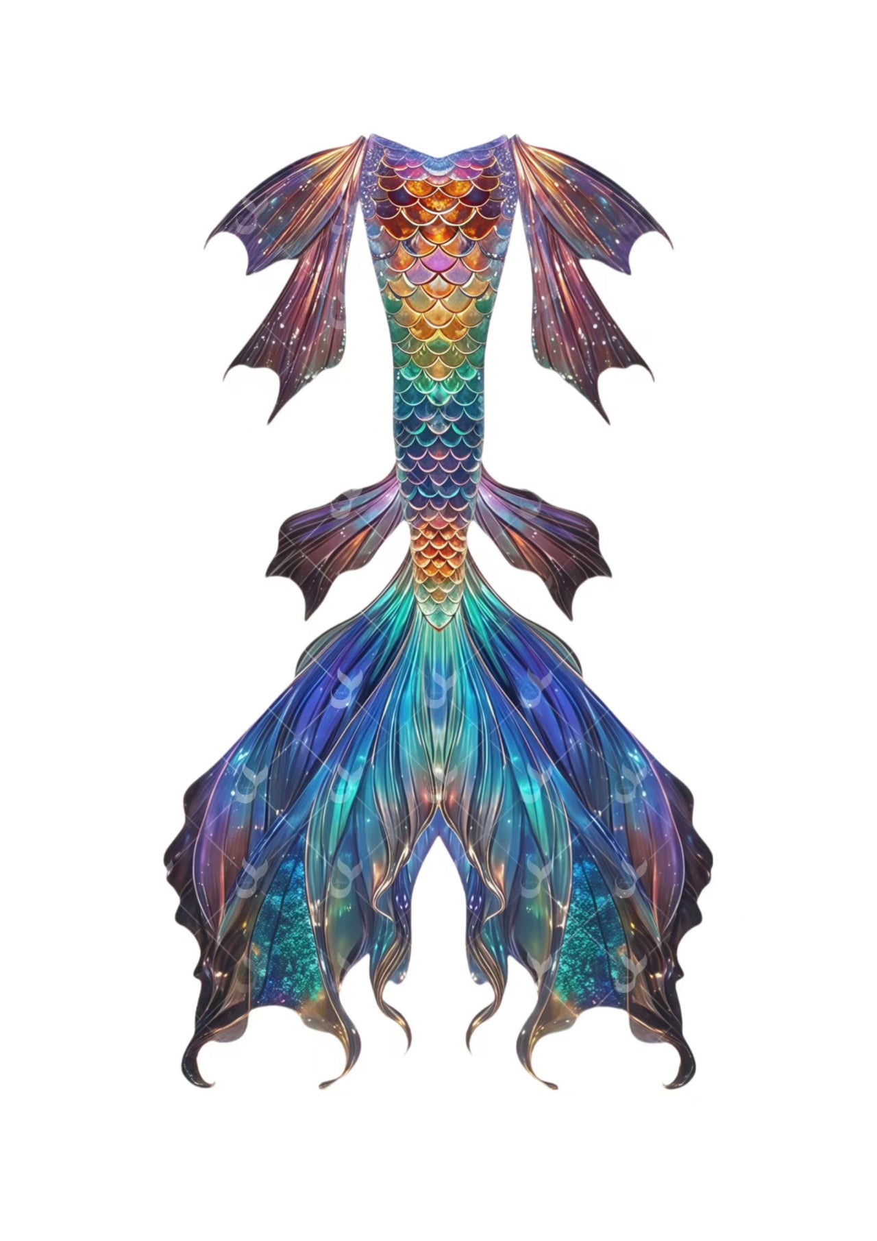 JIYASI Pandora Mermaid Tail