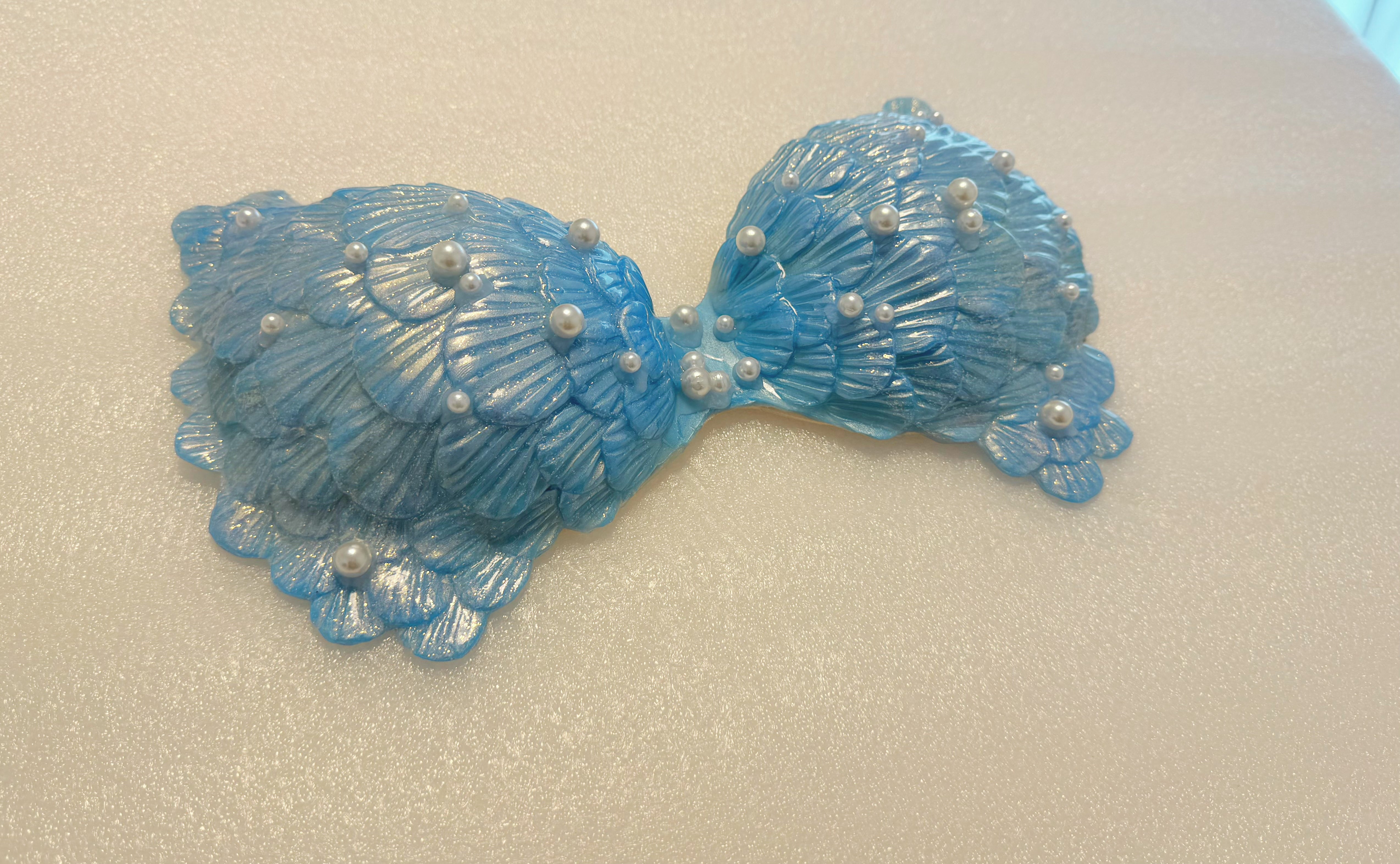 Qianzhi Scales Silicone Mermaid Top