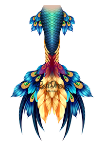 Reddress Mermaid Tail #21