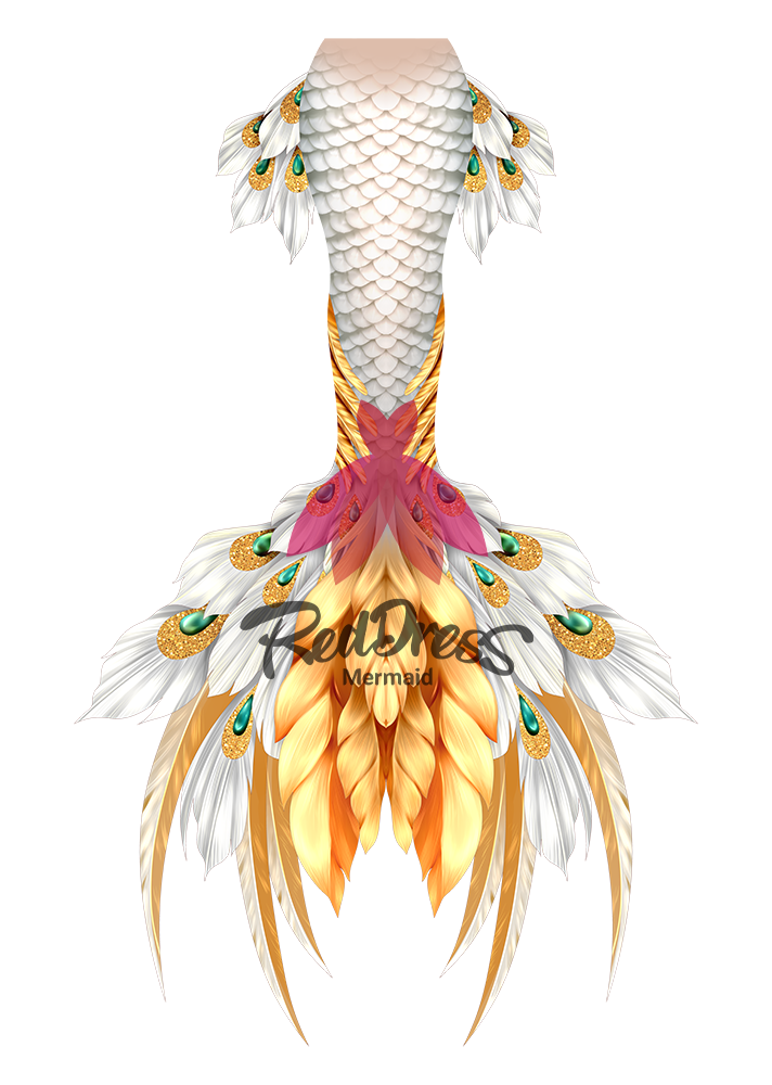 Reddress Mermaid Tail #21