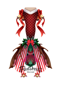 Reddress Mermaid Tail #22