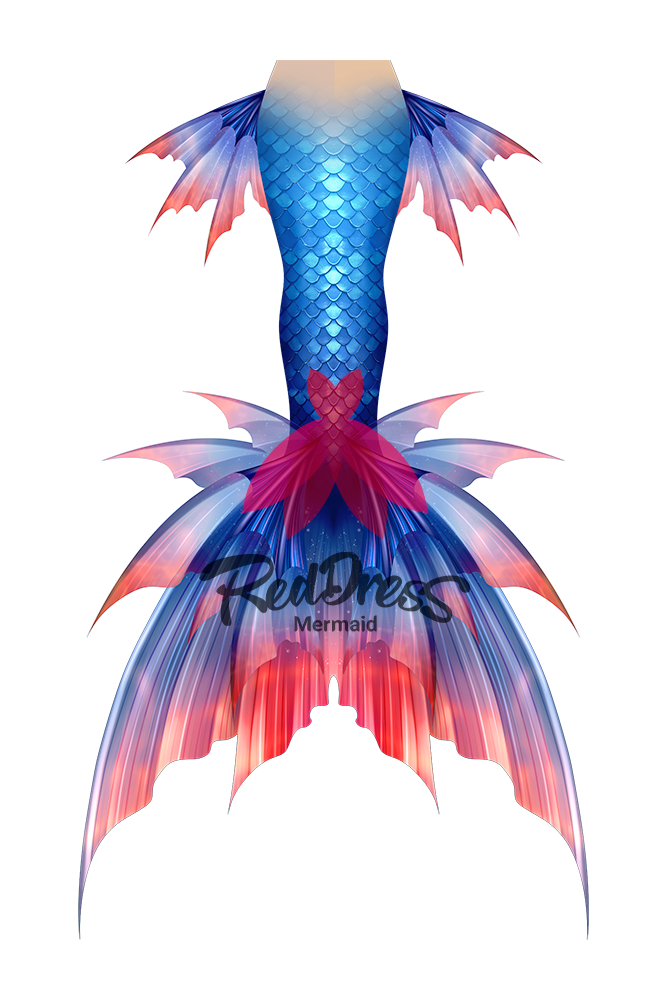 Reddress Mermaid Tail #23