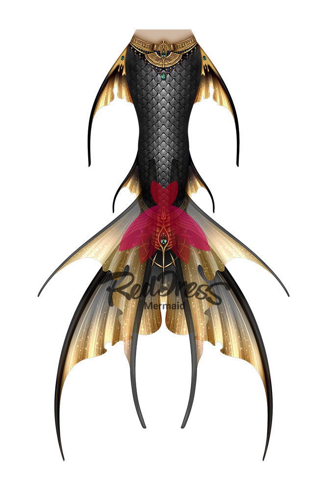 Reddress Mermaid Tail #24