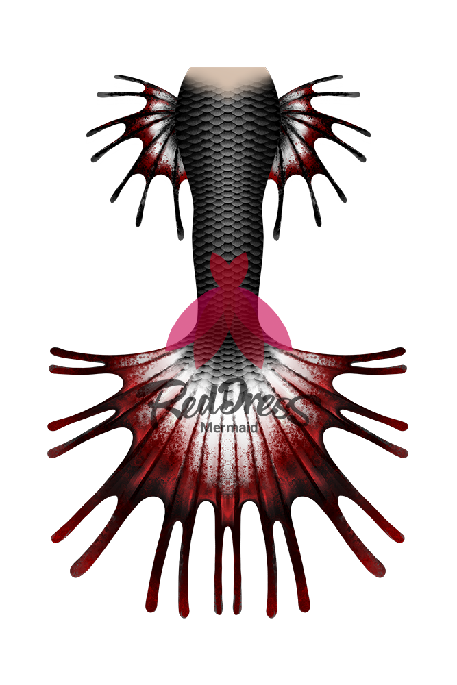 Reddress Mermaid Tail #26