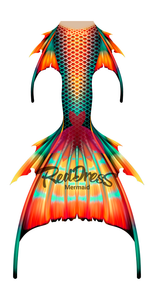 Reddress Mermaid Tail #28