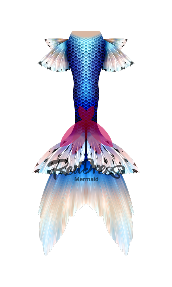 Reddress Mermaid Tail #29