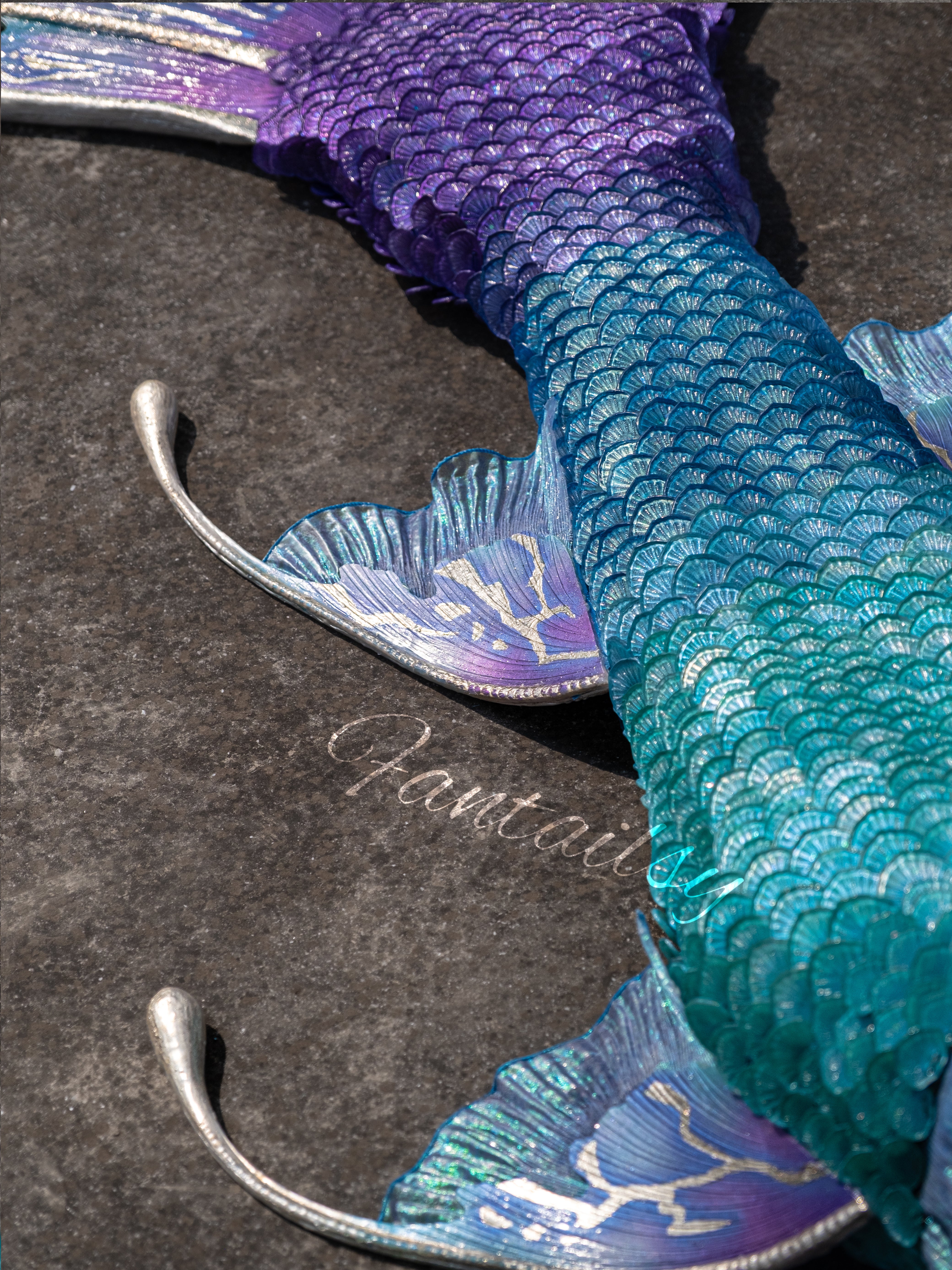 Fantailsy Versailles Hybrid Silicone Mermaid Tail with Zipper