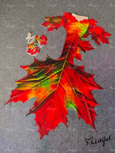 Mertiful Fallen Leaves Mermaid Tail