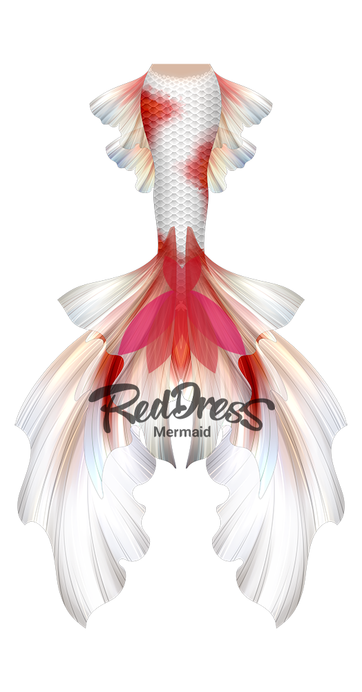 Reddress Mermaid Tail #34