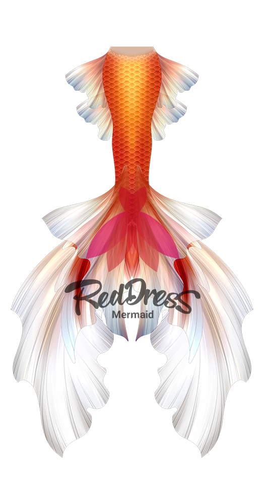 Reddress Mermaid Tail #34