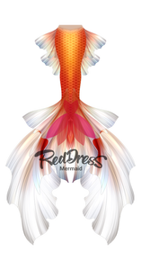 Reddress Mermaid Tail #34