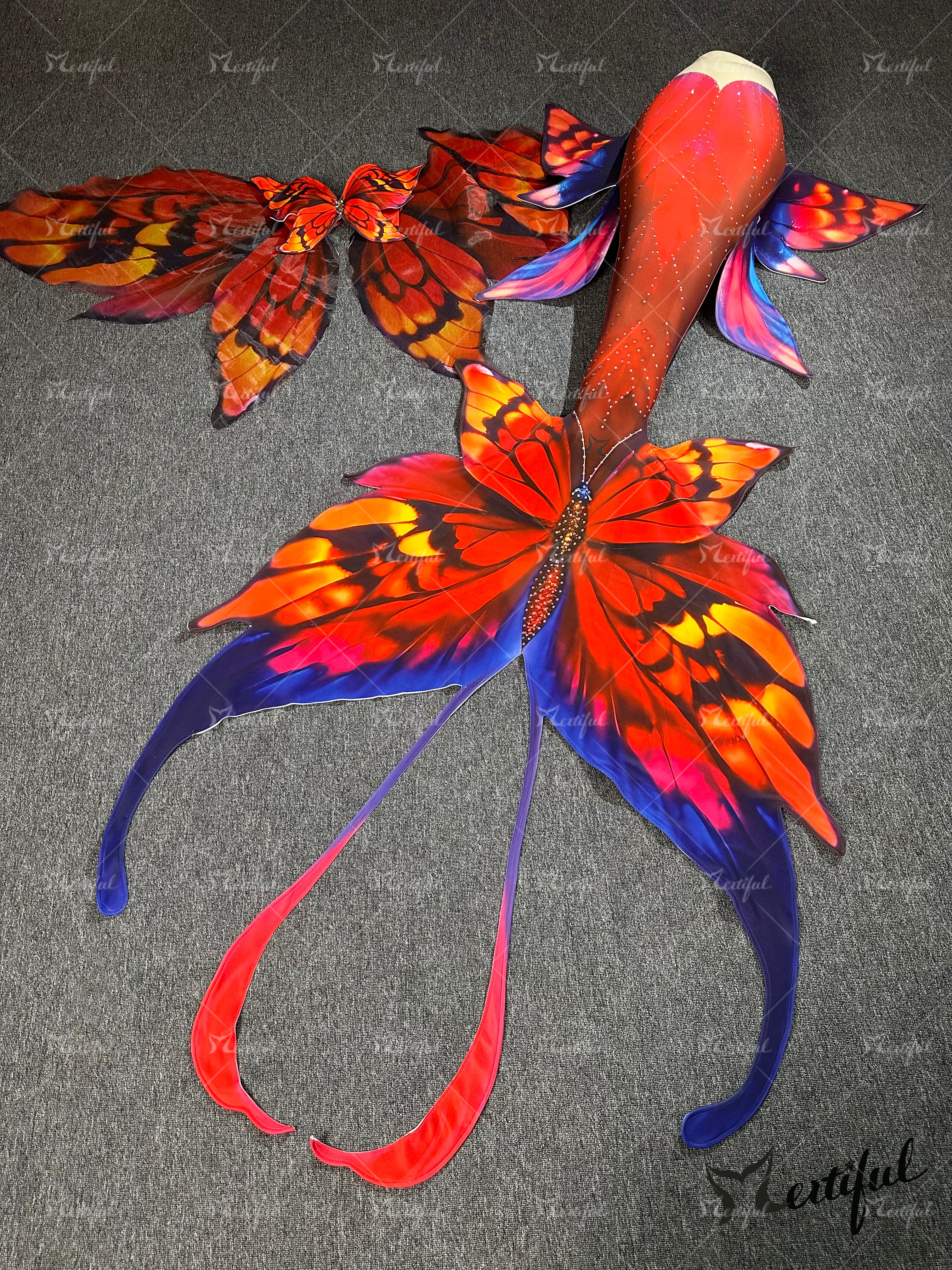 Mertiful Butterfly Dream Mermaid Tail