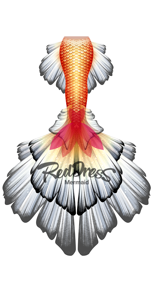 Reddress Mermaid Tail #36