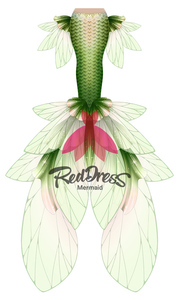 Reddress Mermaid Tail #37
