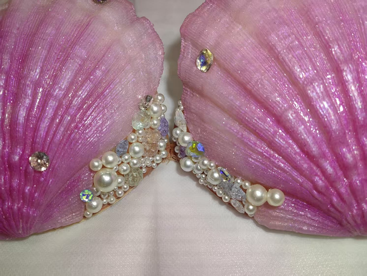Classic Shell Silicone Mermaid Top