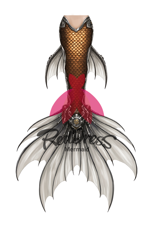 Reddress Mermaid Tail #40