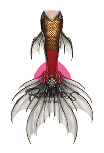 Reddress Mermaid Tail #40