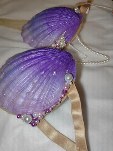 Classic Shell Silicone Mermaid Top