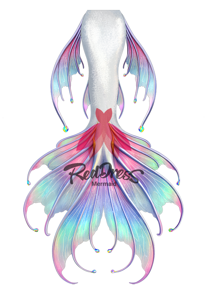 Reddress Mermaid Tail #43