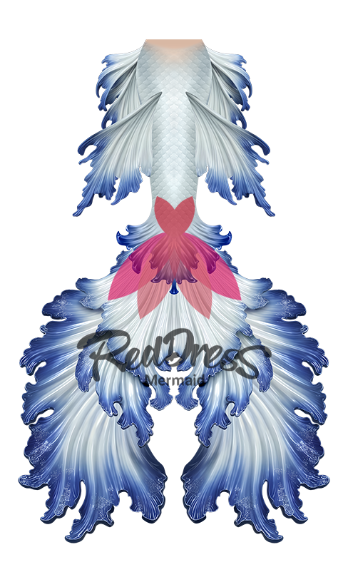Reddress Mermaid Tail #45