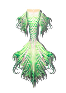 JIYASI Stars Mermaid Tail