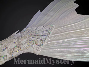 Mermaid Mystery Scale Patterns Hybrid Silicone Mermaid Tail