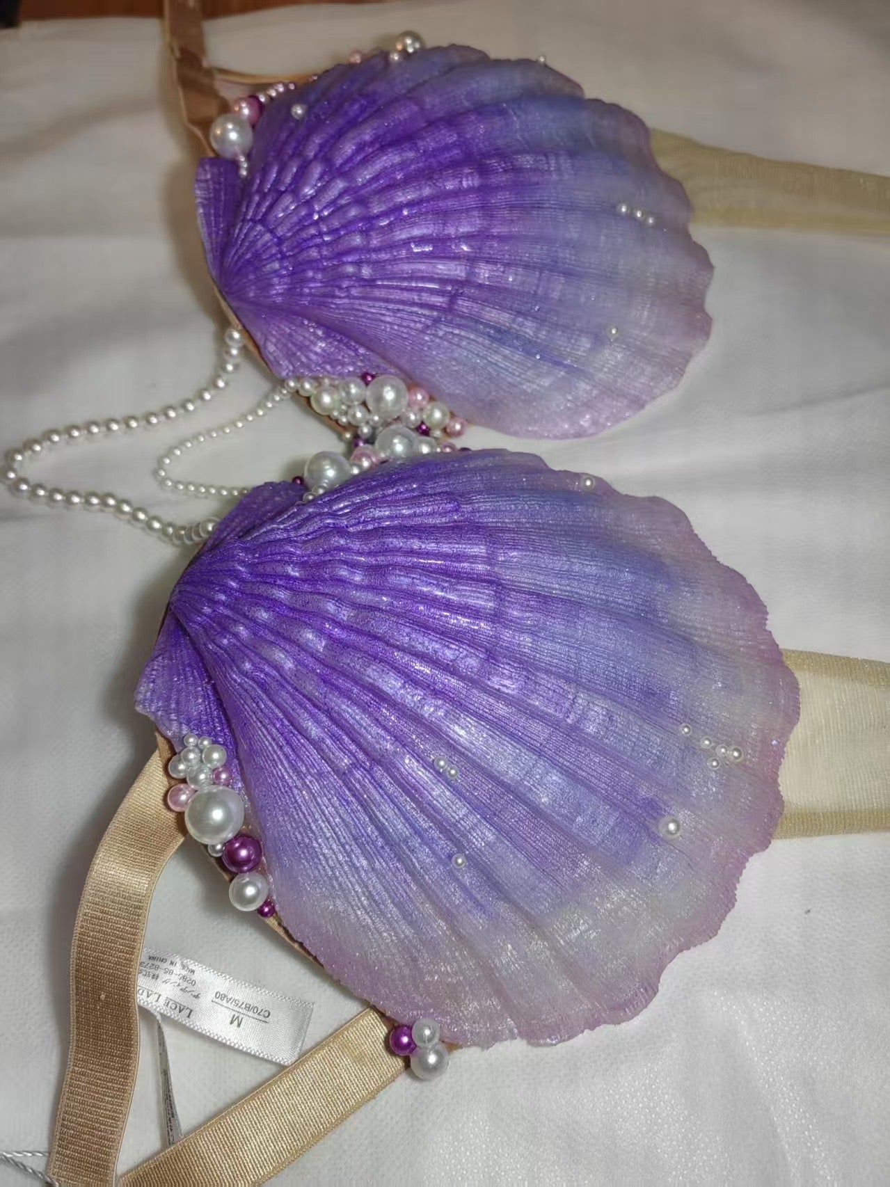 Classic Shell Silicone Mermaid Top