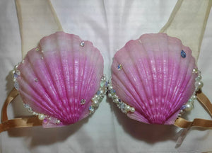 Classic Shell Silicone Mermaid Top