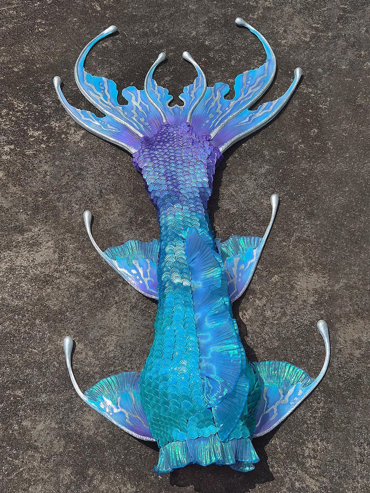 Fantailsy Versailles Hybrid Silicone Mermaid Tail with Zipper