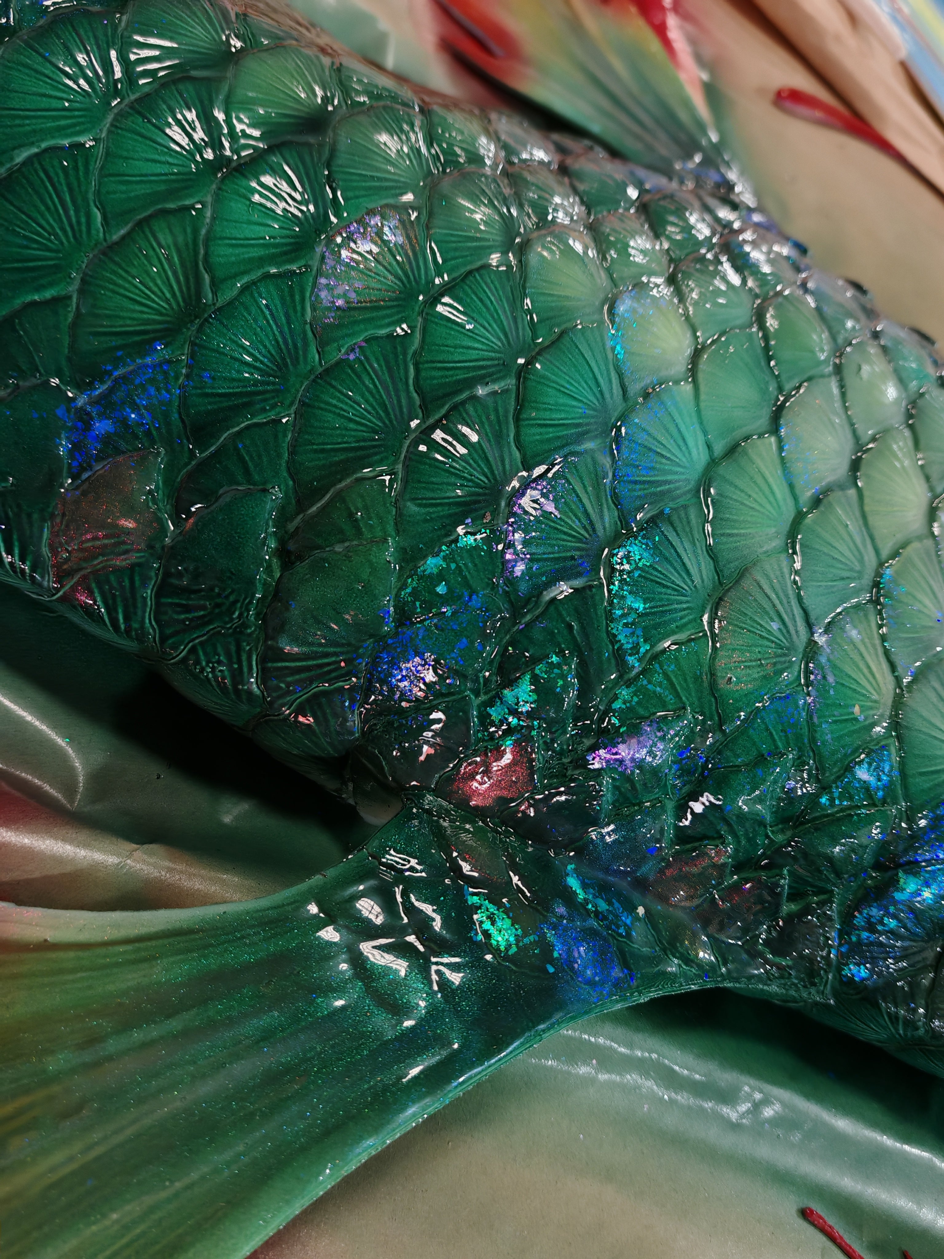 Thorn Dance Silicone Mermaid Tail