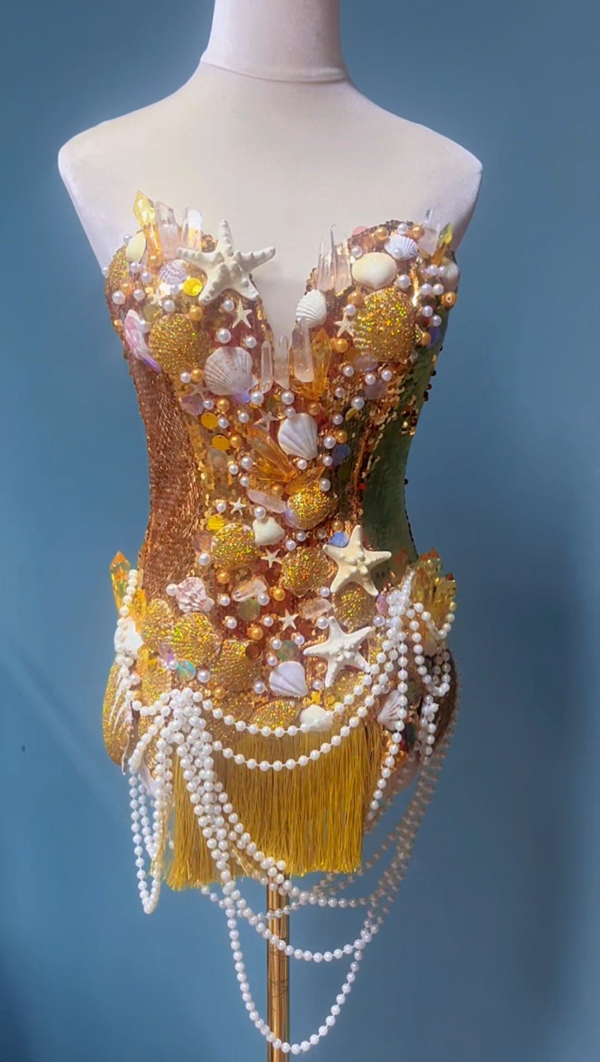 Gilded Pearl Swimsuit