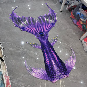 Velvet Bloom Mermaid Tail