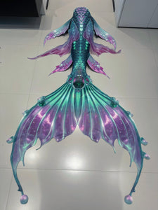 Velvet Bloom Mermaid Tail