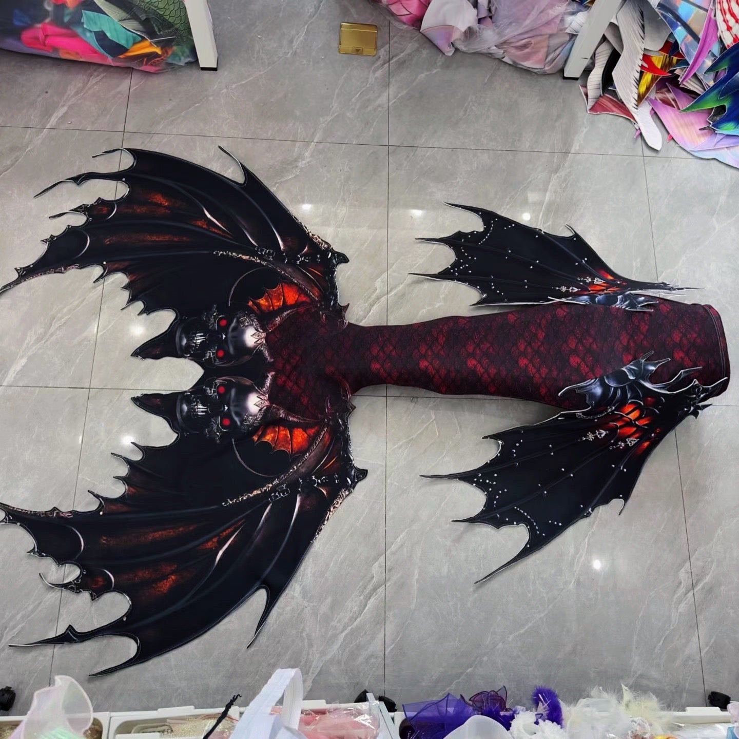 Angelic Devil Mermaid Tail