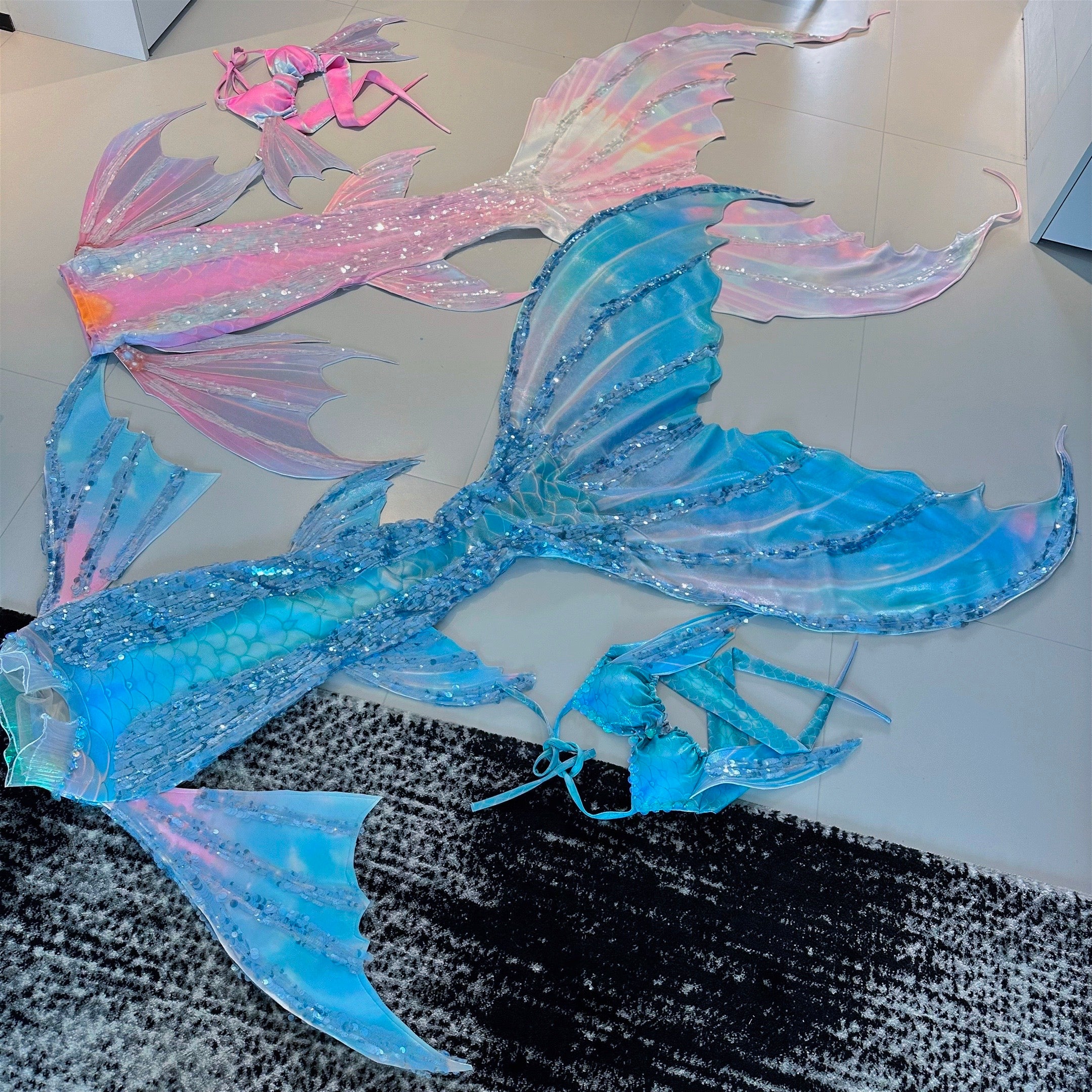 Scale Glow Mermaid Tail